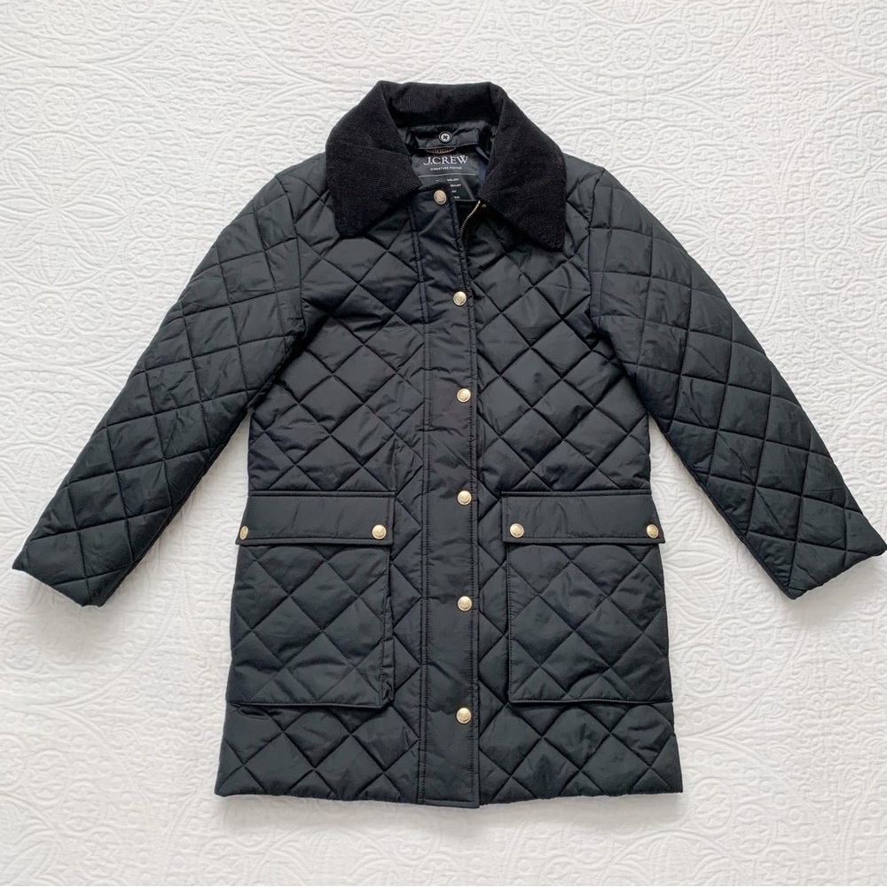 J.Crew‎ Heritage Quilted Barn Jacket with Primaloft